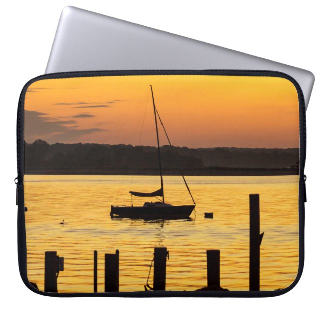 zomerkleuren laptop sleeve (Voorkant)