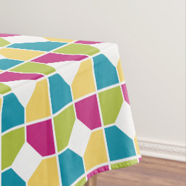 ZOMERKLEUREN | Mozaïek Tegeltje Effect | Geometris Tafelkleed