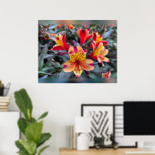 zomerkleuren poster (Thuiskantoor)