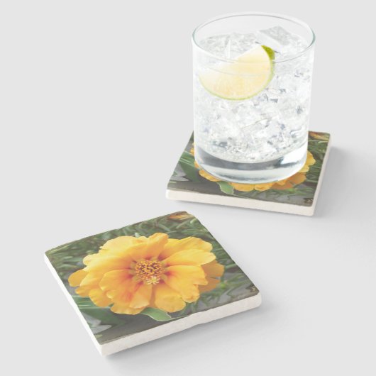 zomerkleuren stenen onderzetter (Zijkant)