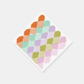 Zomerkleurenpatroon Servet (Hoek)