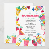 Zomerkoelers uitnodiging (Voorkant / Achterkant)