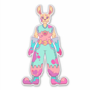 Zomerkonijn Sticker