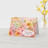 Zomerkosmos Kaart (Gele Bloem)