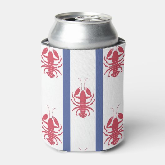 Zomerkreeft thema Koelbox Blikjeskoeler (Blikje Voorkant)