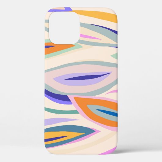 Zomerkunst: Creatief collage patroon Case-Mate iPhone Case (Achterkant)