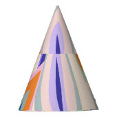 Zomerkunst: Creatief collage patroon Feesthoedjes (Voorkant)