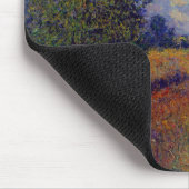 Zomerkunst met de impressionistische papavervelden muismat (Hoek)