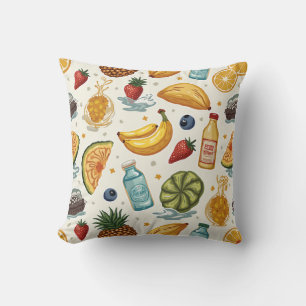 zomerkussen van fruitkussens kussen