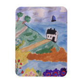 Zomerkust en ventilator magneet (Verticaal)