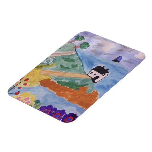 Zomerkust en ventilator magneet (Linkerzijde)