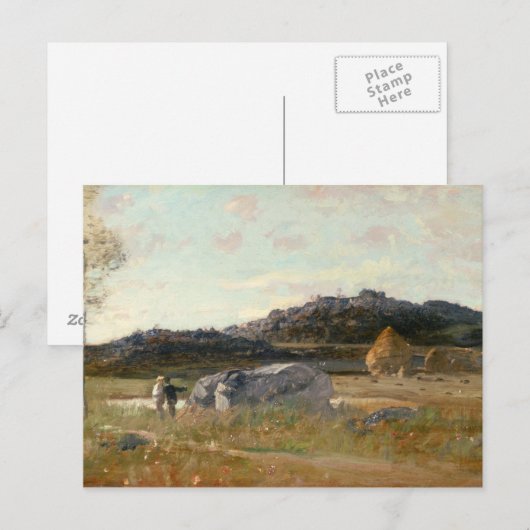 Zomerlandschap 2 briefkaart (Voorkant / Achterkant)