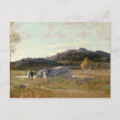 Zomerlandschap 2 briefkaart (Voorkant)