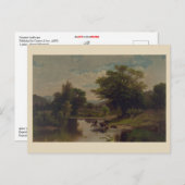 zomerlandschap briefkaart (Voorkant / Achterkant)