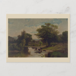 zomerlandschap briefkaart