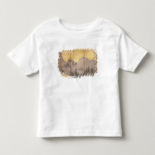 zomerlandschap kinder shirts (Voorkant)