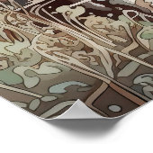 Zomerlandschap Waterverf Poster (Hoek)