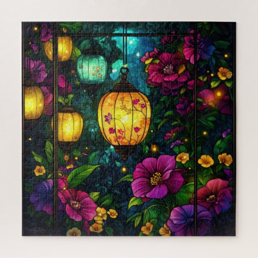 Zomerlantaarnpuzzel Legpuzzel (Verticaal)