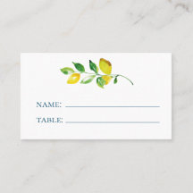 Zomerlemons en Loofwerk