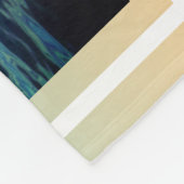 Zomerleuke badtijd aangepast aan foto-ombre deken (Hoek)