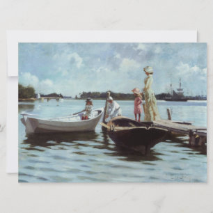Zomerleven op de eilandjes (door Albert Edelfelt) Kaart