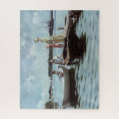 Zomerleven op de eilandjes (door Albert Edelfelt) Legpuzzel (Verticaal)