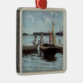 Zomerleven op de eilandjes (door Albert Edelfelt) Metalen Ornament (Rechts)