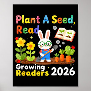 Zomerlezen 2026 Plant Een Zaad Lees Groeiende Poster