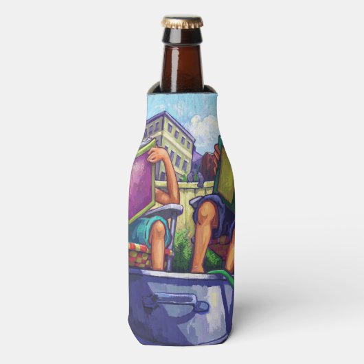 Zomerlezen Flesjeskoeler (Fles Voorkant)