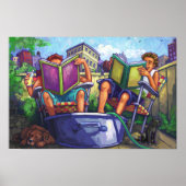 Zomerlezen Poster (Voorkant)