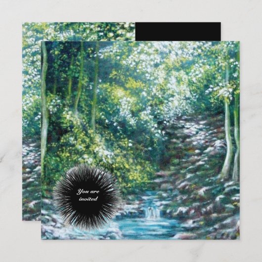 ZOMERLIEDJES IN HET BOS KAART (Voorkant / Achterkant)