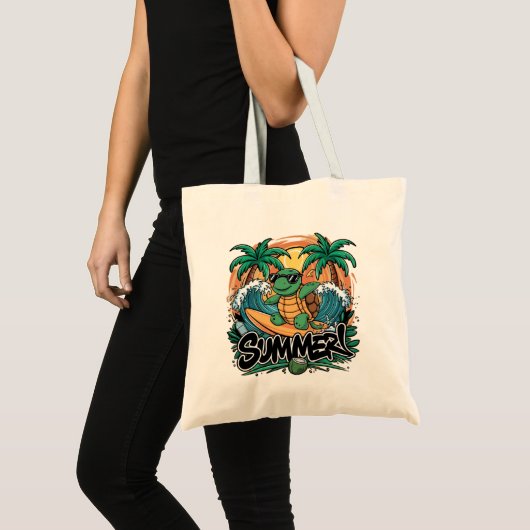 Zomerliefde Tote Bag (Voorkant (product))