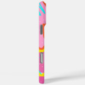 Zomerlijke zwembad sfeer abstracte kunst Case-Mate iPhone case (Achterkant / Rechts)