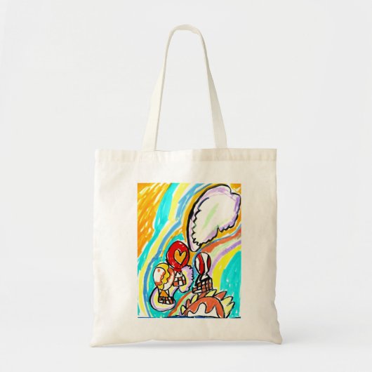 Zomerluchtballonnen tote bag (Voorkant)