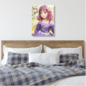 ZOMERMAALTIJD CANVAS AFDRUK (Insitu (Slaapkamer))