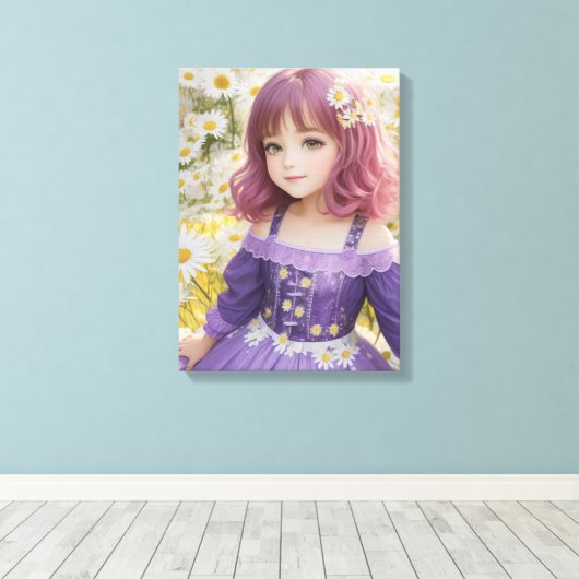 ZOMERMAALTIJD CANVAS AFDRUK (Insitu (Houten vloer))