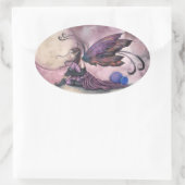 Zomermaan Paarse Fairy Stickers (Tas)