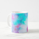 Zomermadeliefje in zacht pastel koffiemok (Voorkant links)