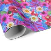 zomermadeliefjes inpakpapier (Rol Hoek)