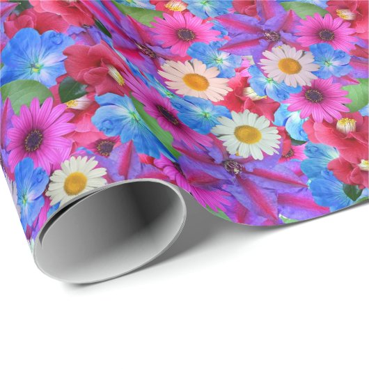 zomermadeliefjes inpakpapier (Rol Hoek)