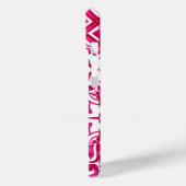 Zomermajolica rood Siciliaans Mediterraan Case-Mate iPhone Case (Achterkant / Links)