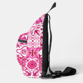 Zomermajolica rood Siciliaans Mediterraan Sling Bag (Rechts)