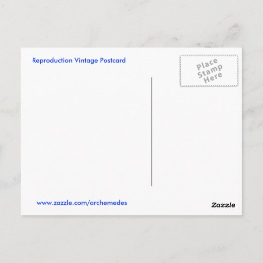  zomermeer briefkaart (Achterkant)