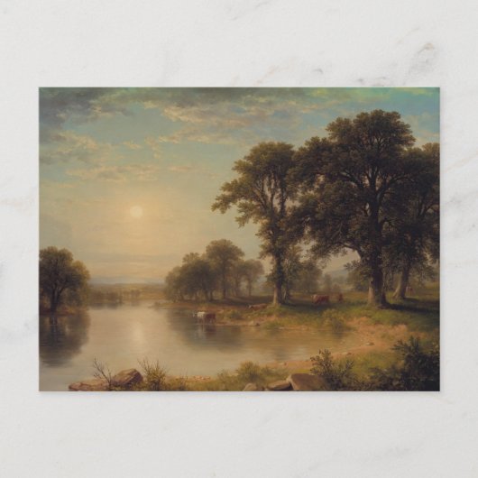 zomermiddag (1865) - Asher Brown Durand Briefkaart (Voorkant)