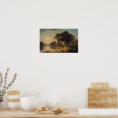 zomermiddag (1865) - Asher Brown Durand Poster (Keuken)