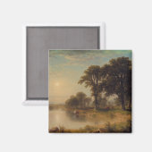 zomermiddag (1865) - Magnet (Voorkant / Achterkant)