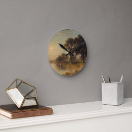 zomermiddag (1865) -  ronde klok