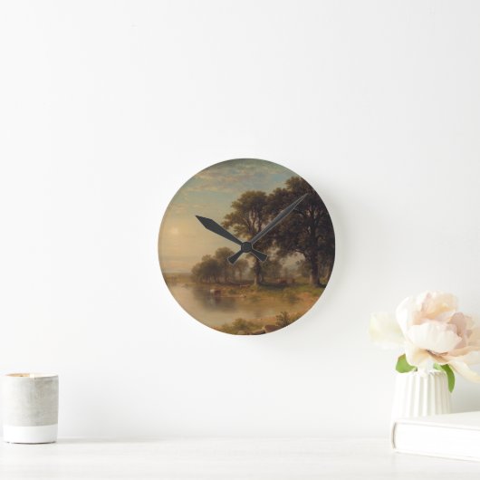 zomermiddag (1865) -  ronde klok (Huis)