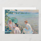 Zomermiddag aan het meer | Edward Cucuel (Voorkant / Achterkant)
