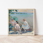 Zomermiddag aan het meer | Edward Cucuel Poster